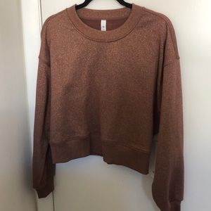 Lululemon Perfectly Oversized Crop Crew